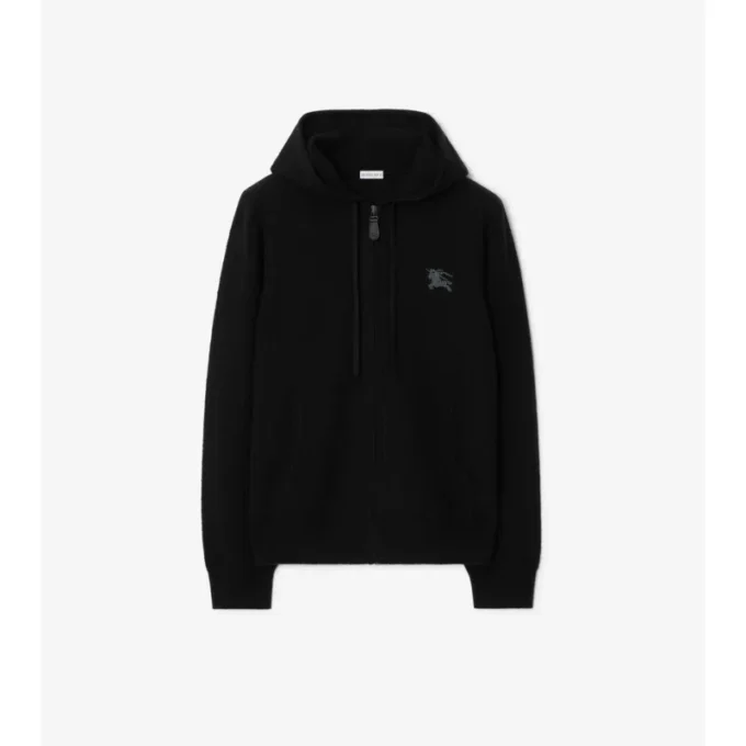 Bluza z kapturem i zamkiem z wełny Bluza z kapturem i zamkiem z wełny