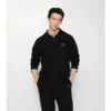Bluza z kapturem i zamkiem z wełny Bluza z kapturem i zamkiem z wełny