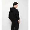 Bluza z kapturem i zamkiem z wełny Bluza z kapturem i zamkiem z wełny
