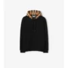 Bluza z kapturem w kratę