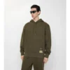 Bluza z kapturem z bawełny Landscape Label