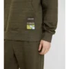 Bluza z kapturem z bawełny Landscape Label