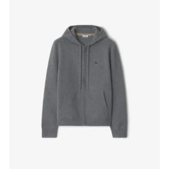 Bluza z kapturem z mieszanki kaszmiru