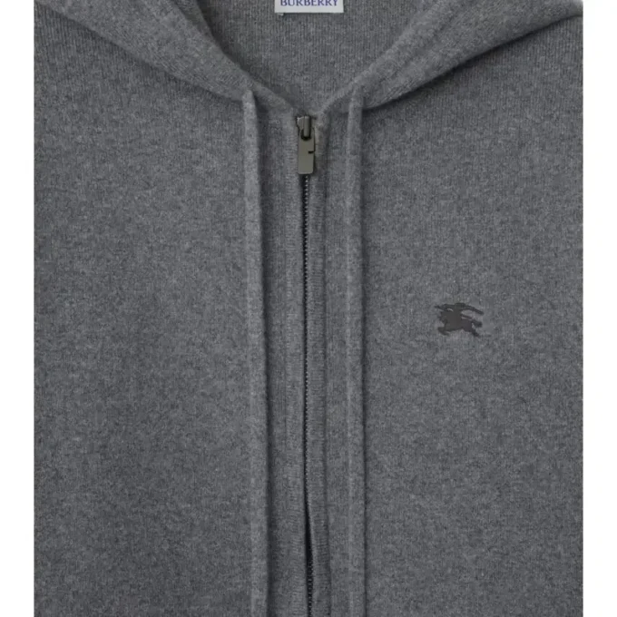 Bluza z kapturem z mieszanki kaszmiru Bluza z kapturem z mieszanki kaszmiru