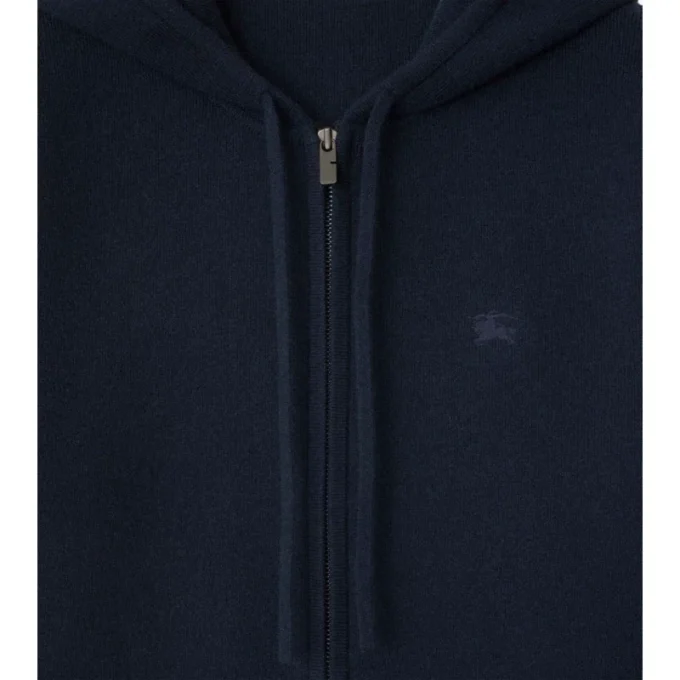 Bluza z kapturem z mieszanki kaszmiru Bluza z kapturem z mieszanki kaszmiru