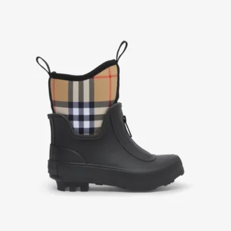 Buty z neoprenu i gumy w wzór Vintage Check