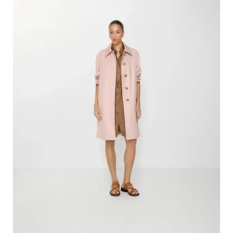 Car Coat Camden o średniej długości z Tropical Gabardine