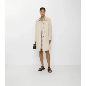 Car Coat Camden o średniej długości z Tropical Gabardine