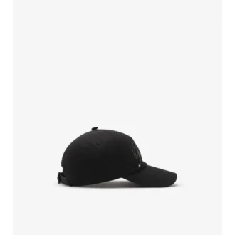 Czapka z daszkiem z Gabardine z logo w stylu kursywnym