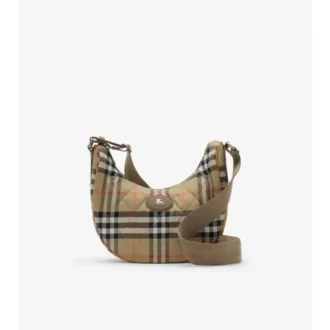 Duża torebka crossbody w kształcie podkowy
