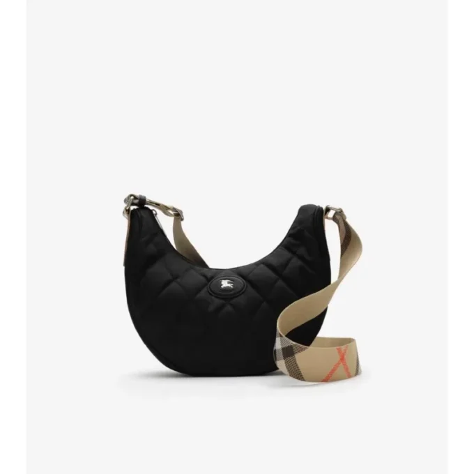 Duża torebka crossbody w kształcie podkowy