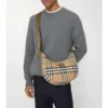 Duża torebka crossbody w kształcie podkowy