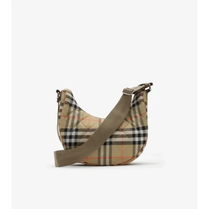 Duża torebka crossbody w kształcie podkowy