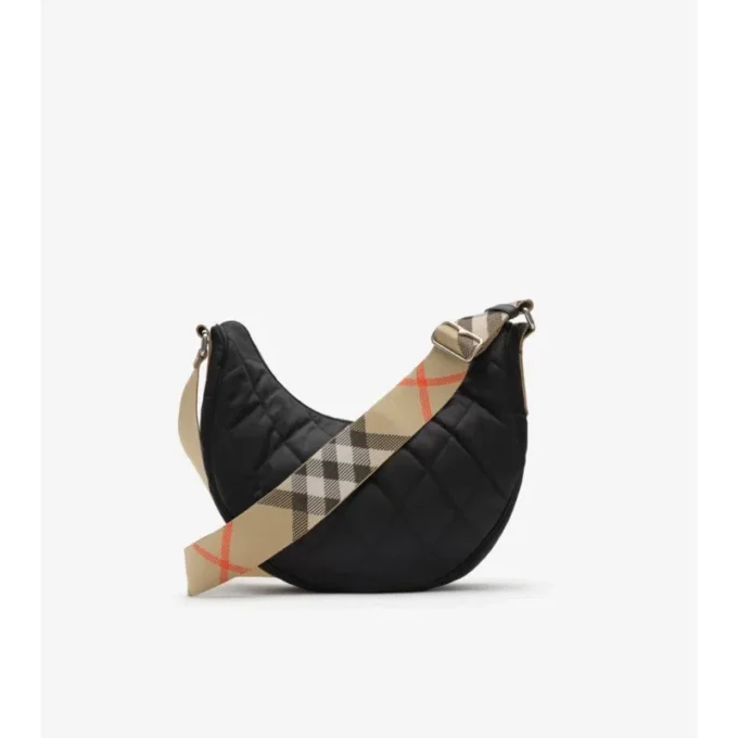 Duża torebka crossbody w kształcie podkowy