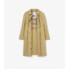Długi Car Coat z bawełny Długi Car Coat z bawełny