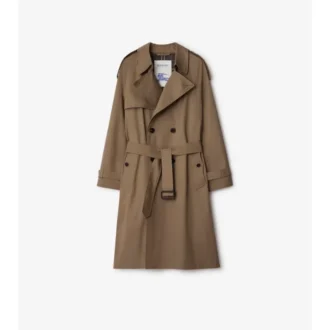 Długi Chestwood Gabardine Trench Coat