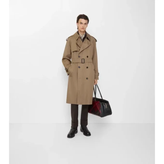 Długi Chestwood Gabardine Trench Coat Długi Chestwood Gabardine Trench Coat