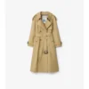 Długi Fitzrovia Trench Coat z gabardyny Długi Fitzrovia Trench Coat z gabardyny