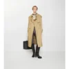 Długi Fitzrovia Trench Coat z gabardyny Długi Fitzrovia Trench Coat z gabardyny