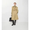 Długi Fitzrovia Trench Coat z gabardyny Długi Fitzrovia Trench Coat z gabardyny