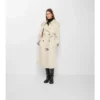 Długi Fitzrovia Trench Coat z gabardyny Długi Fitzrovia Trench Coat z gabardyny