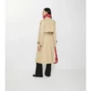 Długi Fitzrovia Trench Coat z gabardyny z ociepleniem Długi Fitzrovia Trench Coat z gabardyny z ociepleniem