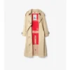 Długi Fitzrovia Trench Coat z gabardyny z ociepleniem Długi Fitzrovia Trench Coat z gabardyny z ociepleniem