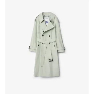 Długi, lekki bawełniany Fitzrovia Trench Coat