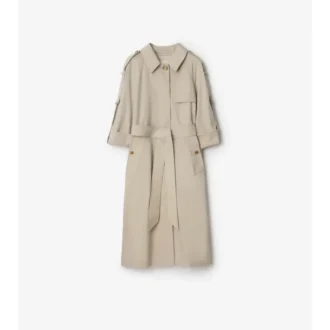 Długi, lekki Trench Coat