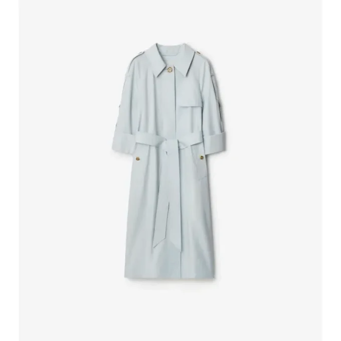 Długi, lekki Trench Coat