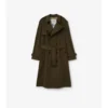Długi, lekki Trench Coat z bawełny Długi, lekki Trench Coat z bawełny