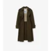 Długi, lekki Trench Coat z bawełny Długi, lekki Trench Coat z bawełny