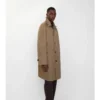 Długi płaszcz Car Coat Burberry z wełny w jodełkę Długi płaszcz Car Coat Burberry z wełny w jodełkę