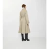 Długi płaszcz Car Coat Ellingham z gabardyny o kroju Fit-And-Flare