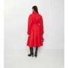 Długi płaszcz Car Coat Ellingham z gabardyny o kroju Fit-And-Flare Długi płaszcz Car Coat Ellingham z gabardyny o kroju Fit-And-Flare