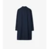Długi płaszcz Car Coat z gabardyny