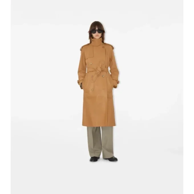 Długi skórzany Trench Coat Castleford Długi skórzany Trench Coat Castleford