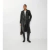 Długi skórzany Trench Coat Castleford Długi skórzany Trench Coat Castleford
