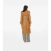 Długi skórzany Trench Coat Castleford Długi skórzany Trench Coat Castleford