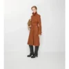 Długi Trench Coat Castleford z nubuku Długi Trench Coat Castleford z nubuku