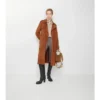 Długi Trench Coat Castleford z nubuku Długi Trench Coat Castleford z nubuku
