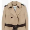 Długi Trench Coat Foxfield z jedwabiu i bawełny Długi Trench Coat Foxfield z jedwabiu i bawełny