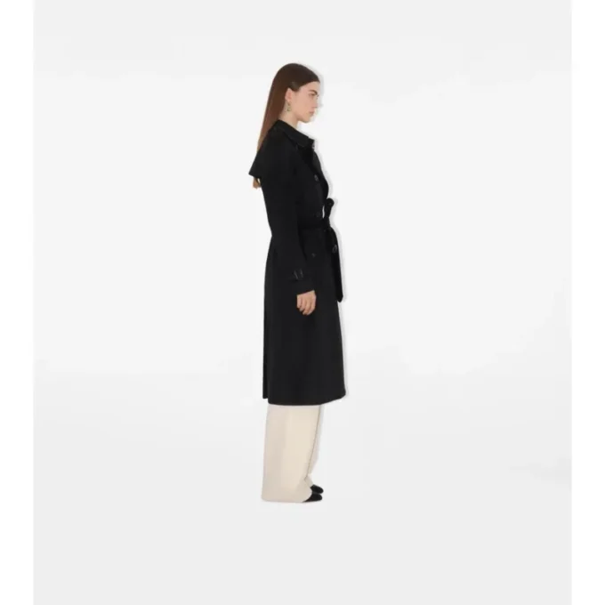 Długi Trench Coat Kensington z kaszmiru Długi Trench Coat Kensington z kaszmiru