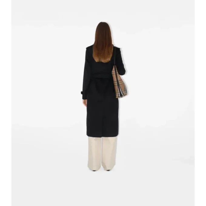 Długi Trench Coat Kensington z kaszmiru Długi Trench Coat Kensington z kaszmiru