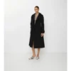 Długi Trench Coat trerose z płótna