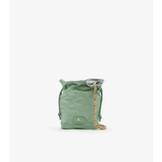 Dwustronna saszetka z łańcuszkiem w kształcie podkowy
