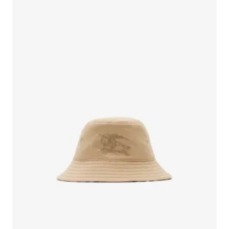 Dwustronny bawełniany kapelusz typu bucket