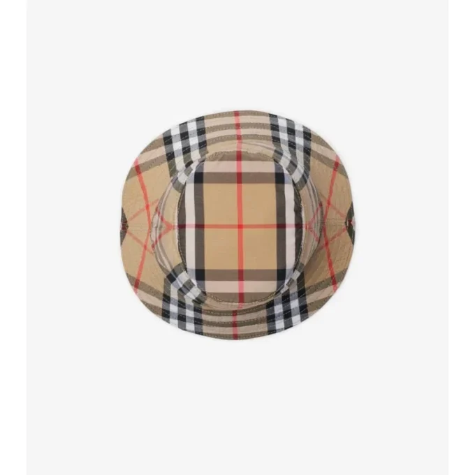 Dwustronny bawełniany kapelusz typu bucket