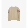 EKD Aran Knit Wool Cashmere Sweater