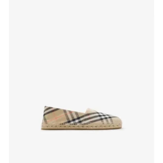 Espadryle Check Mews 